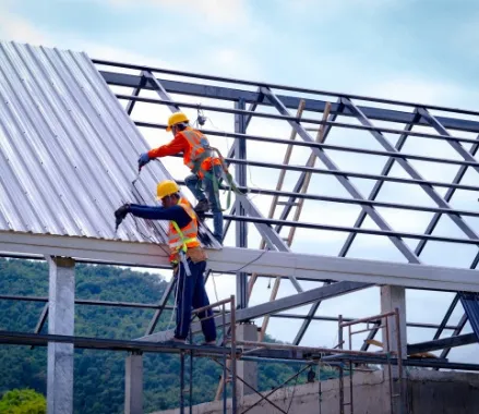 instalación de nave industrial en burgo de Osma, soria